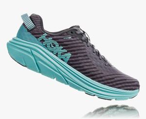 Hoka One One Women's Rincon Road Running Shoes Grey/Blue Clearance [AWSHN-3120]